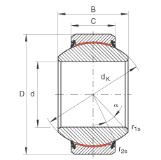P(ji)S GE45-FW-2RS,  DIN ISO 12 240-1 ˜, Soɂȴܷ