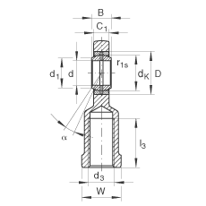 US GIR70-DO-2RS, (j) DIN ISO 12 240-4 ˜ʣ(ni)ݼySoɂ(c)ܷ