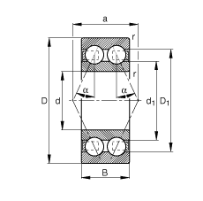 ǽ|S 3215-B-TVH, (j) DIN 628-3 ˜ʵҪߴp|  = 25