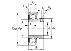 S GAY107-NPP-B-AS2/V, Ȧ ƽ^ᔶλɂ P ܷ⣬ ABMA 15 - 1991Ӣ